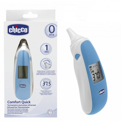 CHICCO TERMOMETRO AURICOLARE INFRAROSSI, COMFORT QUICK, 0+ MESI –  SanitalEco Store