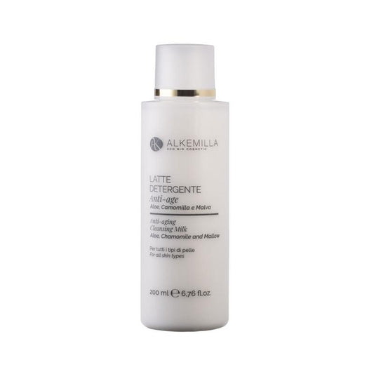 LATTE DETERGENTE VISO ANTI-AGE - ALKEMILLA