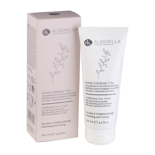 SCRUB ESFOLIANTE VISO PELLI SENSIBILI ALKEMILLA 100ML